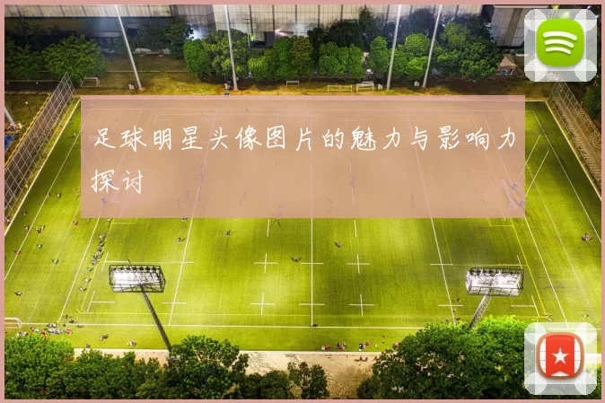 足球明星头像图片的魅力与影响力探讨