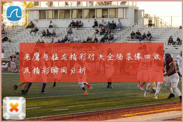 老鹰与猛龙精彩对决全场录像回放及精彩瞬间分析